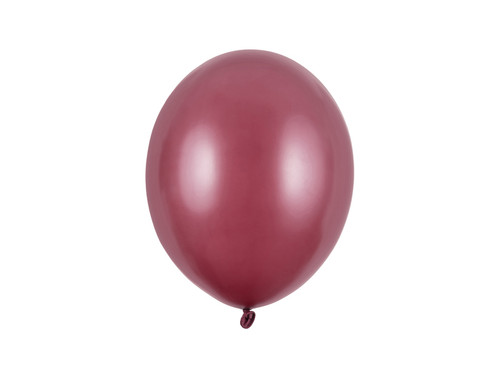 Balony Strong 27cm, Metallic Maroon