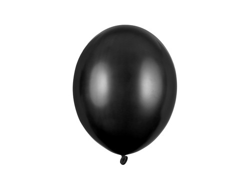 Balony Strong 27cm, Metallic Black