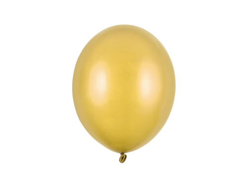 Balony Strong 27cm, Metallic Gold	