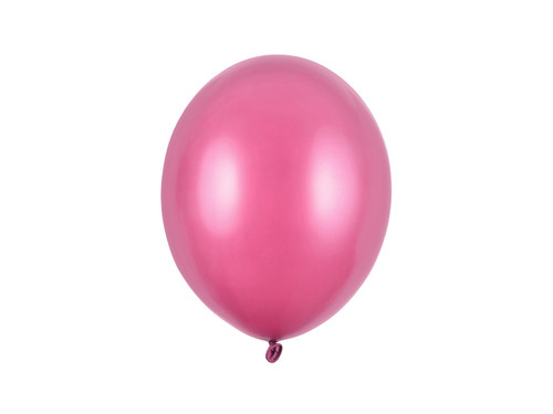 Balony Strong 27cm, Metallic Hot Pink		