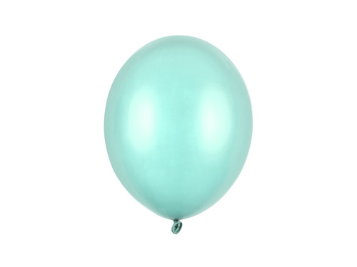 Balony Strong 27cm, Metallic Mint Green