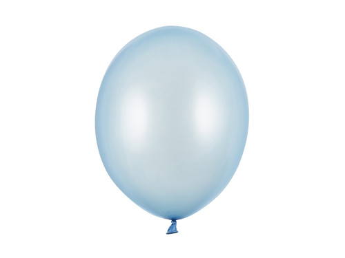 Balony Strong 30cm, Metallic Baby Blue