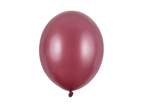 Balony Strong 30cm, Metallic Maroon