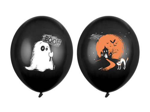 Balony 30cm, Duszek, Pastel Black	