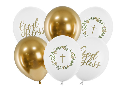Balony 30 cm, God Bless, mix