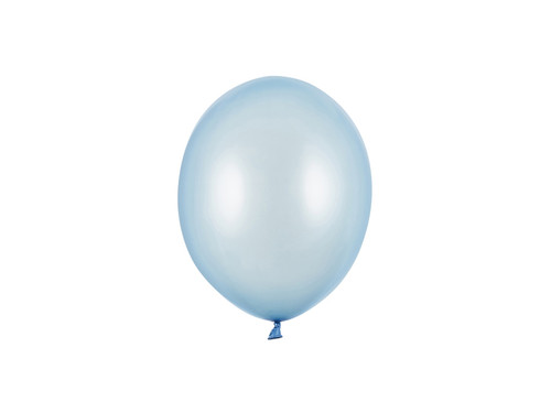 Balony Strong 12cm, Metallic Baby Blue