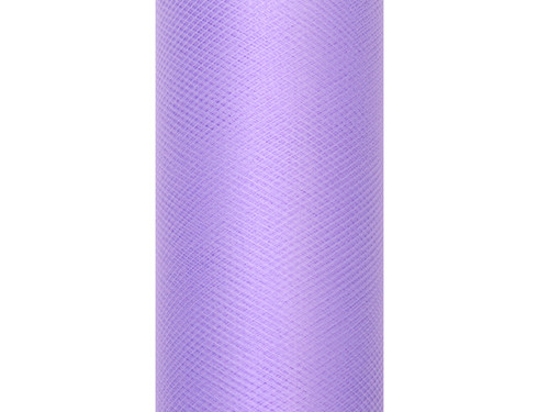 Tiul gładki, fiolet, 0,3 x 9m