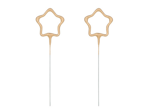 Zimne ognie Gwiazdki, złoty, 16.5cm