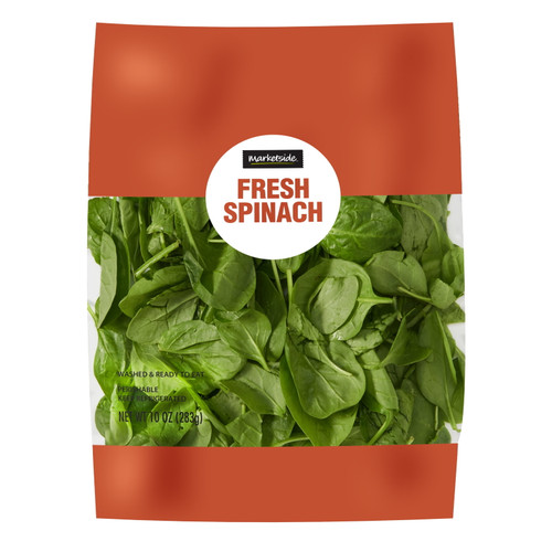 Marketside Fresh Spinach, 10 oz Bag, Fresh