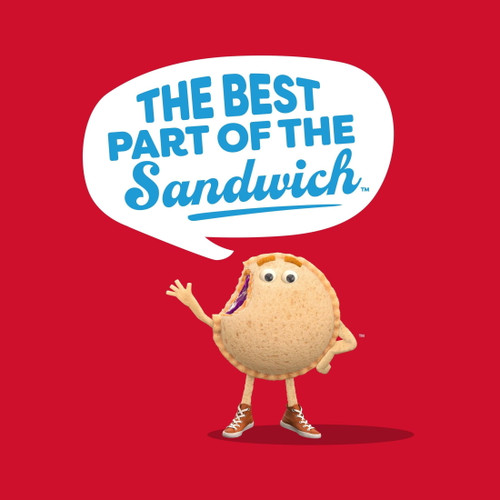 Smucker's Uncrustables Peanut Butter & Strawberry Jam Sandwiches, 2 oz, 10 Count (Frozen)