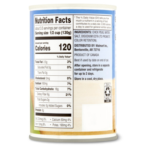 Great Value Garbanzos Chick Peas, 15.5 oz