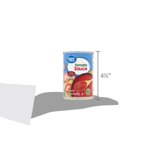 Great Value Tomato Sauce, 15 oz