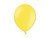 Balony 27cm, Pastel Yellow