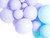 Balony 27cm, Pastel Lilac Breeze