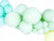 Balony 27cm, Pastel Kiwi Cream