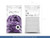Balony Glossy 30cm, fiolet