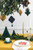 Bombka papierowa honeycomb Latarnia, beż, 13,2x15cm