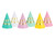 Czapeczki Happy Birthday, mix, 16cm