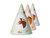 Czapeczki Konie, 16 cm, mix.