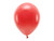 Balony Eco 30cm pastelowe, czerwony