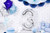 Balon foliowy Cyfra ''3'', 86cm, srebrny