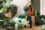 Balon foliowy Triceratops, 101x60.5cm, zielony