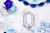 Balon foliowy Cyfra ''0'', 86cm, srebrny
