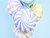 Balon foliowy Cukierek, 35cm, jasny liliowy