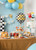 Balon foliowy Szachownica Happy Birthday, 45 cm, mix