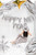 Balon foliowy Happy New Year, 422x46 cm, srebrny