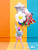 Balon foliowy Rakieta, 44x115cm, mix