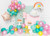 Balon foliowy Chmurka, 51x35.5cm, mix