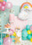Balon foliowy Chmurka, 51x35.5cm, mix