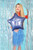 Balon foliowy Happy Birthday, 40cm, granat