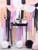 Kula bibułowa, czarny, 30cm