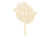 Topper drewniany IHS, 23cm