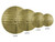 Lampion papierowy, złoty, 25cm