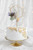 Topper drewniany Heksagon, 24cm