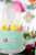 Drewniany topper Uszy Królika, 20 cm