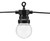Lampki dekoracyjne LED, czarny, 5m
