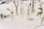 Naklejki na kieliszki ''Bride & Groom'', złoty