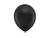 Balony Rainbow 23cm metalizowane, czarny