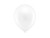 Balony Rainbow 23cm metalizowane, biały