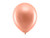 Balony Rainbow 30cm metalizowane, różowe złoto