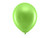 Balony Rainbow 30cm metalizowane, jasny zielony