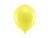 Balony Rainbow 23cm pastelowe, żółty	