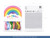 Balony Rainbow 30cm metalizowane, mix	