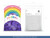 Balony Rainbow 30cm pastelowe, fiolet	