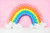 Balony Rainbow 23cm pastelowe, różowy	