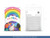 Balony Rainbow 23cm pastelowe, mix	
